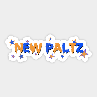 new paltz stars Sticker